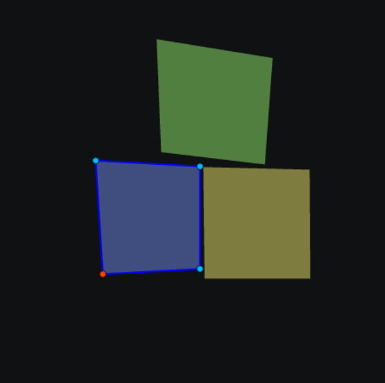 Progress on modifying the projection angles in Touch Designer. 